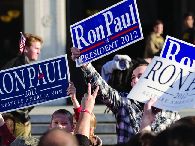 Ron Paul rally